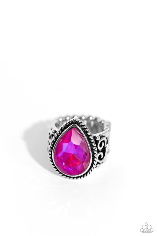 Paparazzi Rings - Supernatural Sparkle - Pink