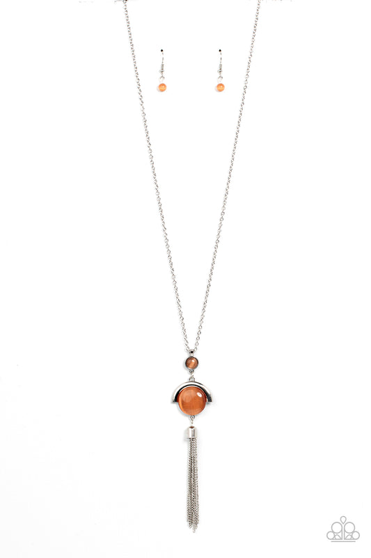 Paparazzi Necklaces - Lavishly Lucid - Orange
