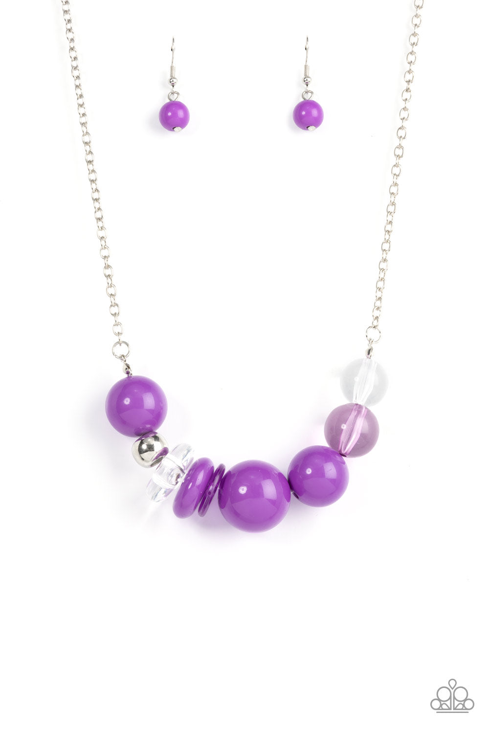 Paparazzi Necklaces - Bauble Bonanza - Purple