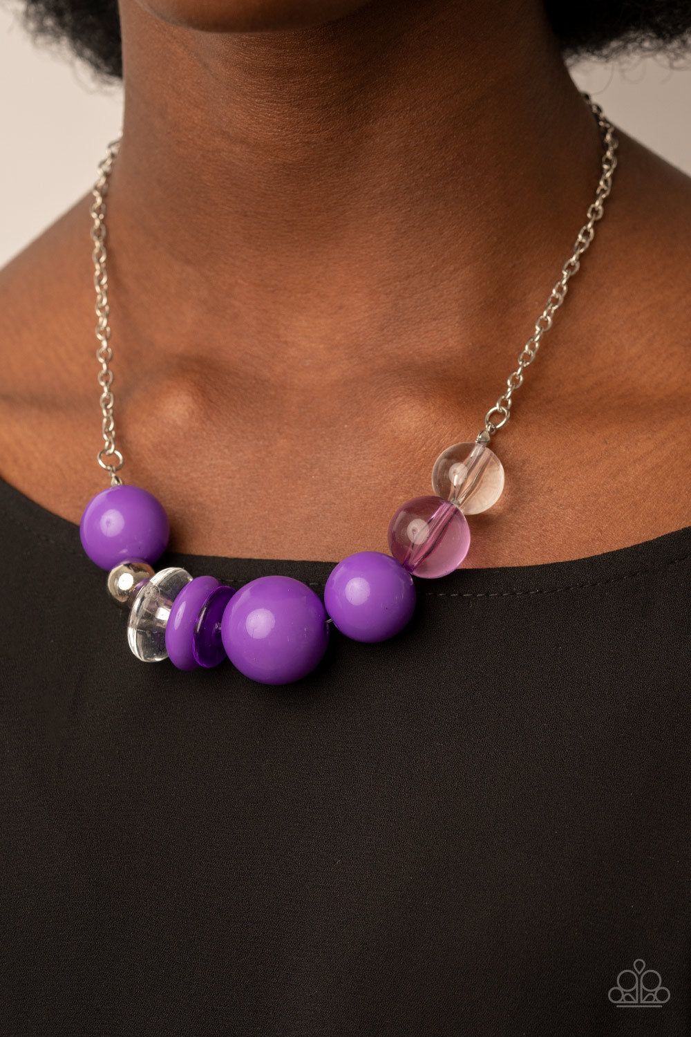 Paparazzi Necklaces - Bauble Bonanza - Purple
