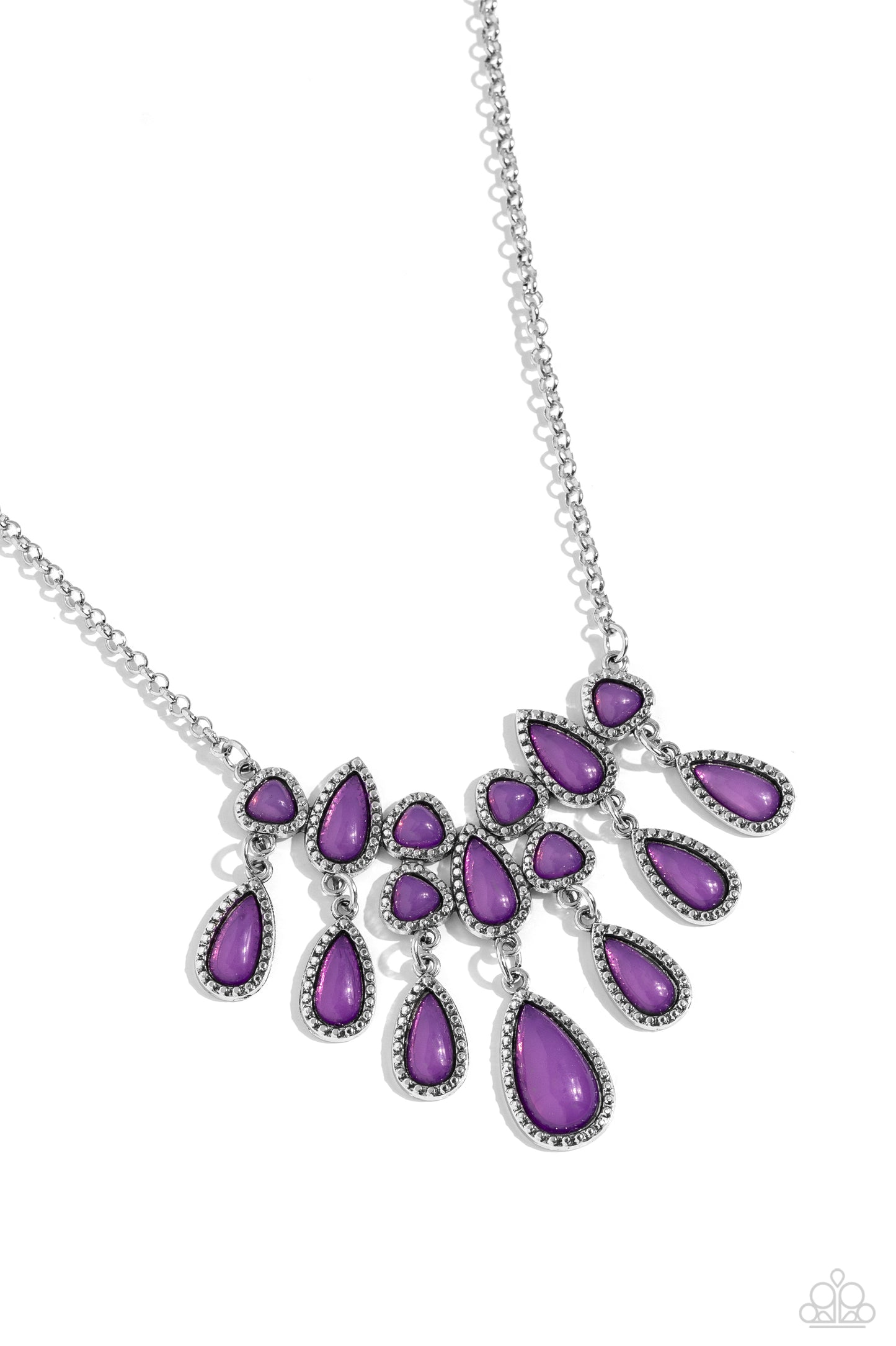 Paparazzi Necklaces - Exceptionally Ethereal - Purple