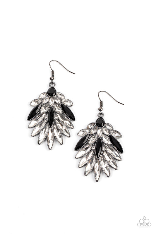 Paparazzi Earrings - Cosmic-politan - Black