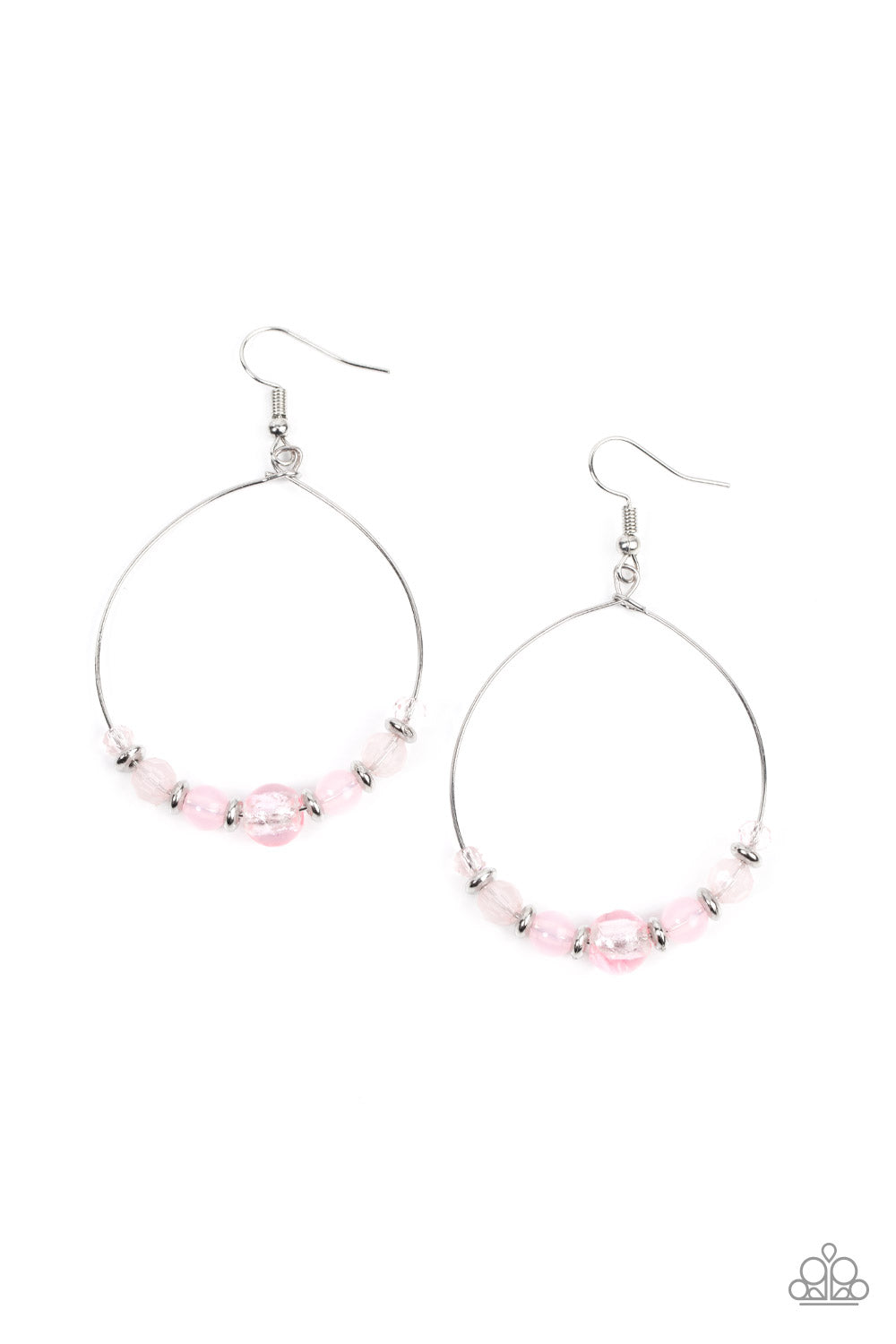 Paparazzi Earrings - Ambient Afterglow - Pink
