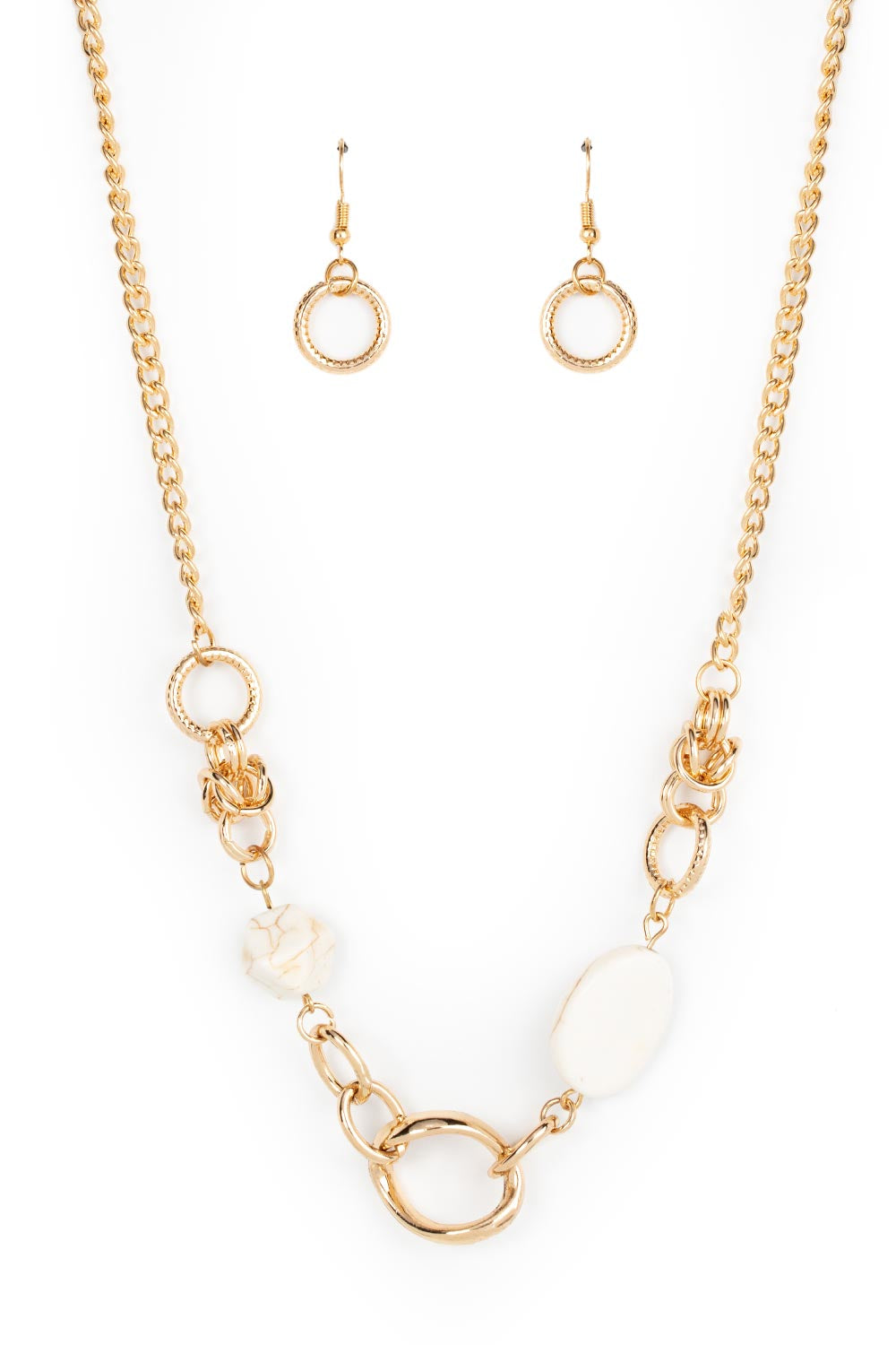 Paparazzi Necklaces - Sonoran Solo - White