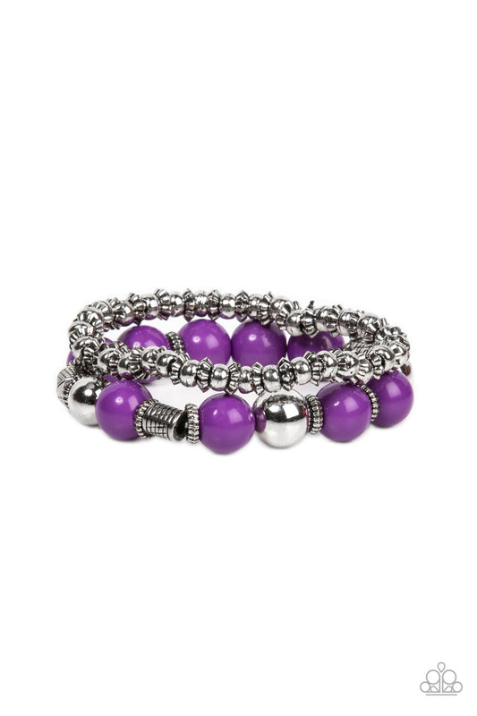 Paparazzi Bracelets - Walk This SWAY - Purple