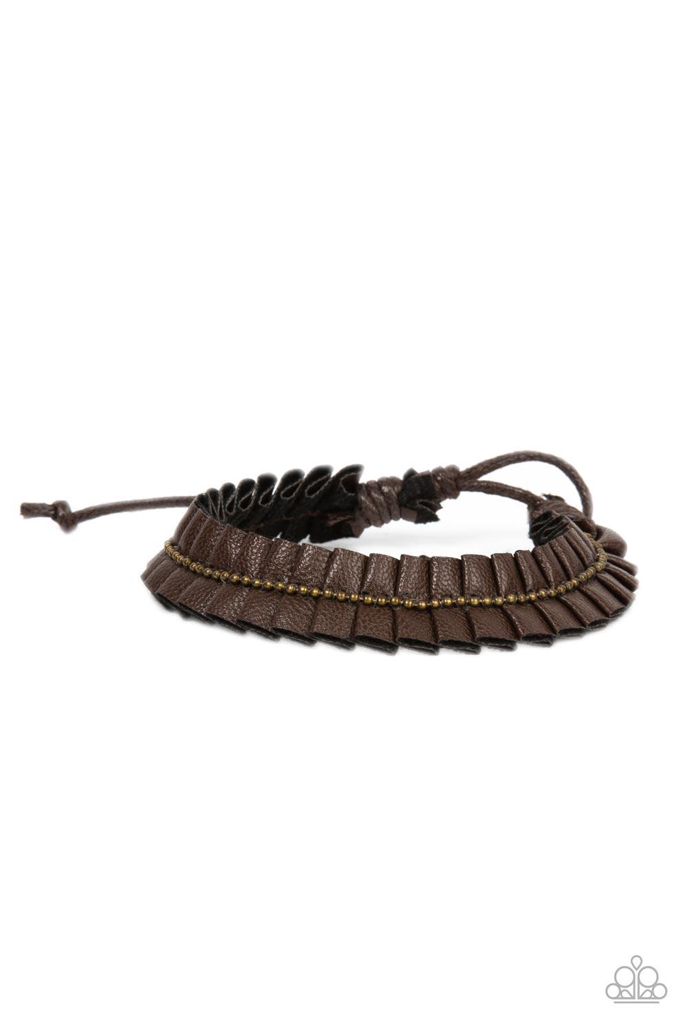 Paparazzi Urban Collection - Hard to Pleats - Brass