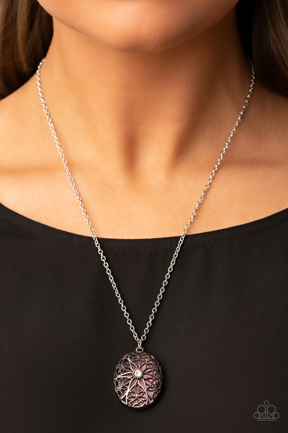 Paparazzi Necklaces - Venice Vacation - Pink
