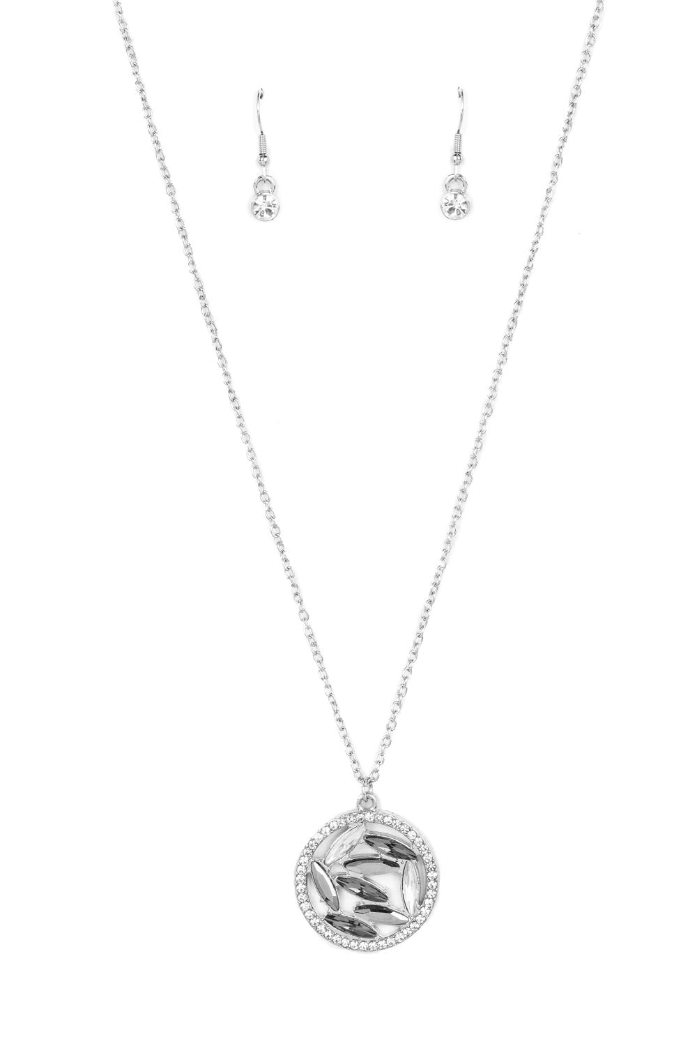 Paparazzi Necklace - Head-Spinning Sparkle - Silver