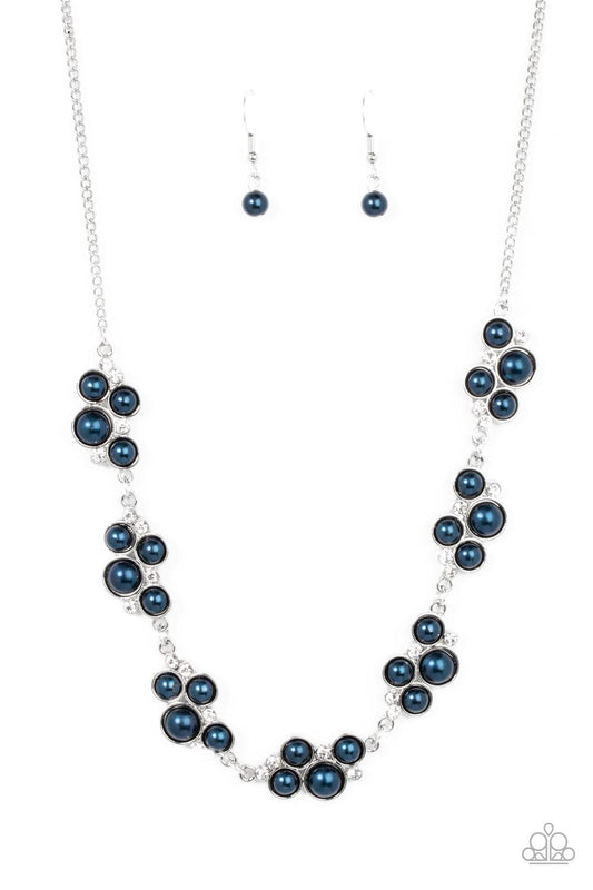 Paparazzi Necklaces - GRACE to the Top - Blue