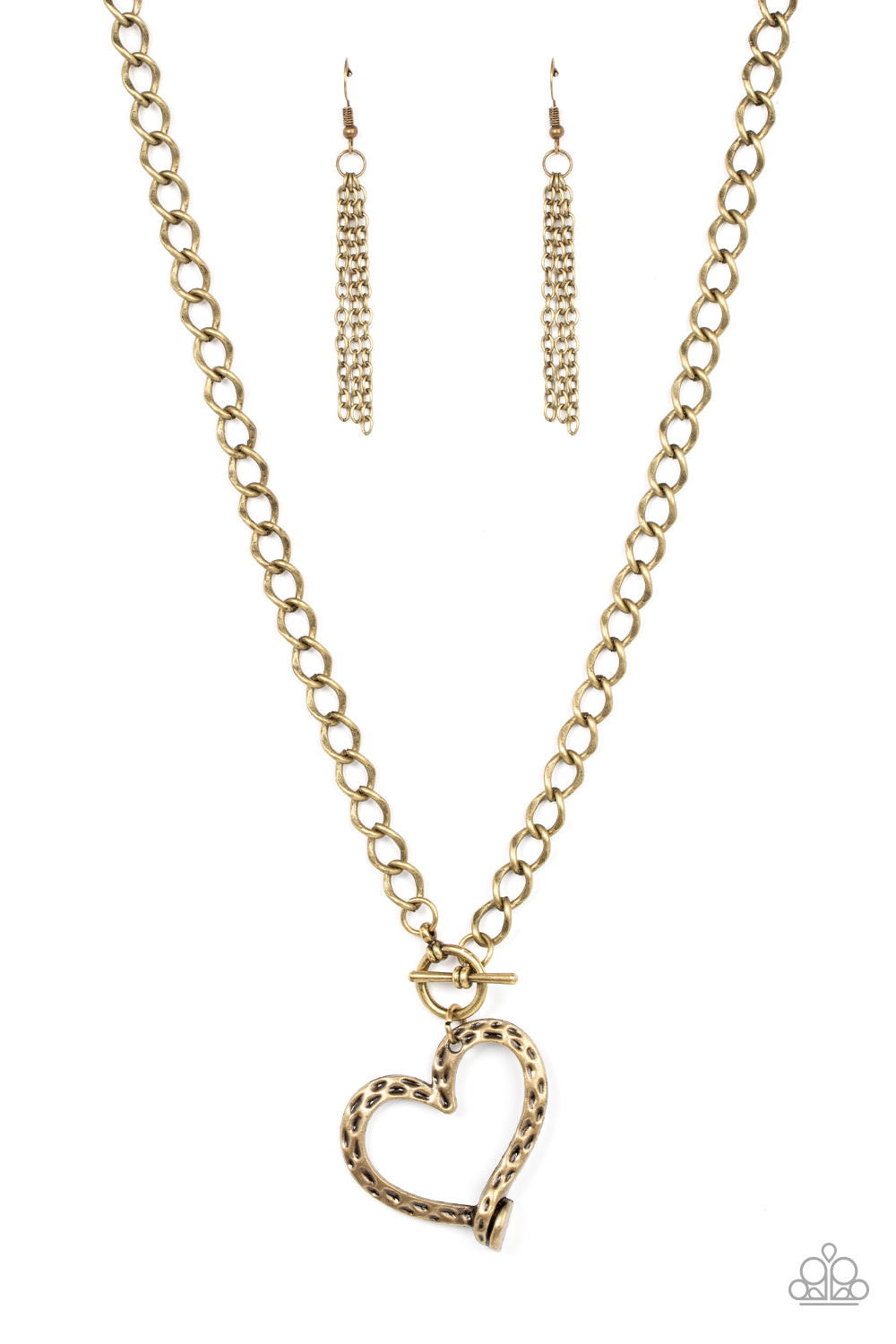 Paparazzi Necklaces - Reimagined Romance - Brass