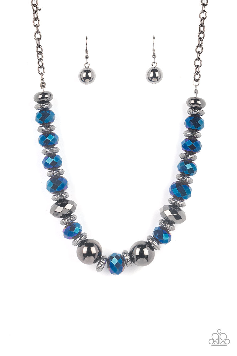 Candlelit Cabana - blue - Paparazzi necklace – JewelryBlingThing