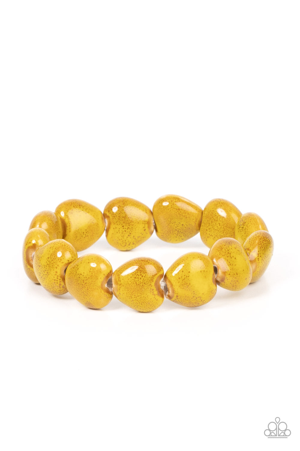 Paparazzi Bracelets - Glaze a Trail - Yellow
