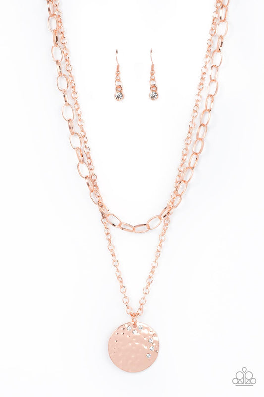 Paparazzi Necklaces - Highlight of My Life - Copper