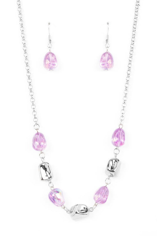 Paparazzi Necklaces - Inspirational Iridescence - Purple