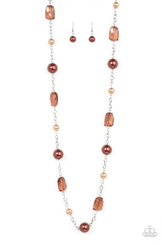 Paparazzi Necklaces - A-List Appeal - Brown