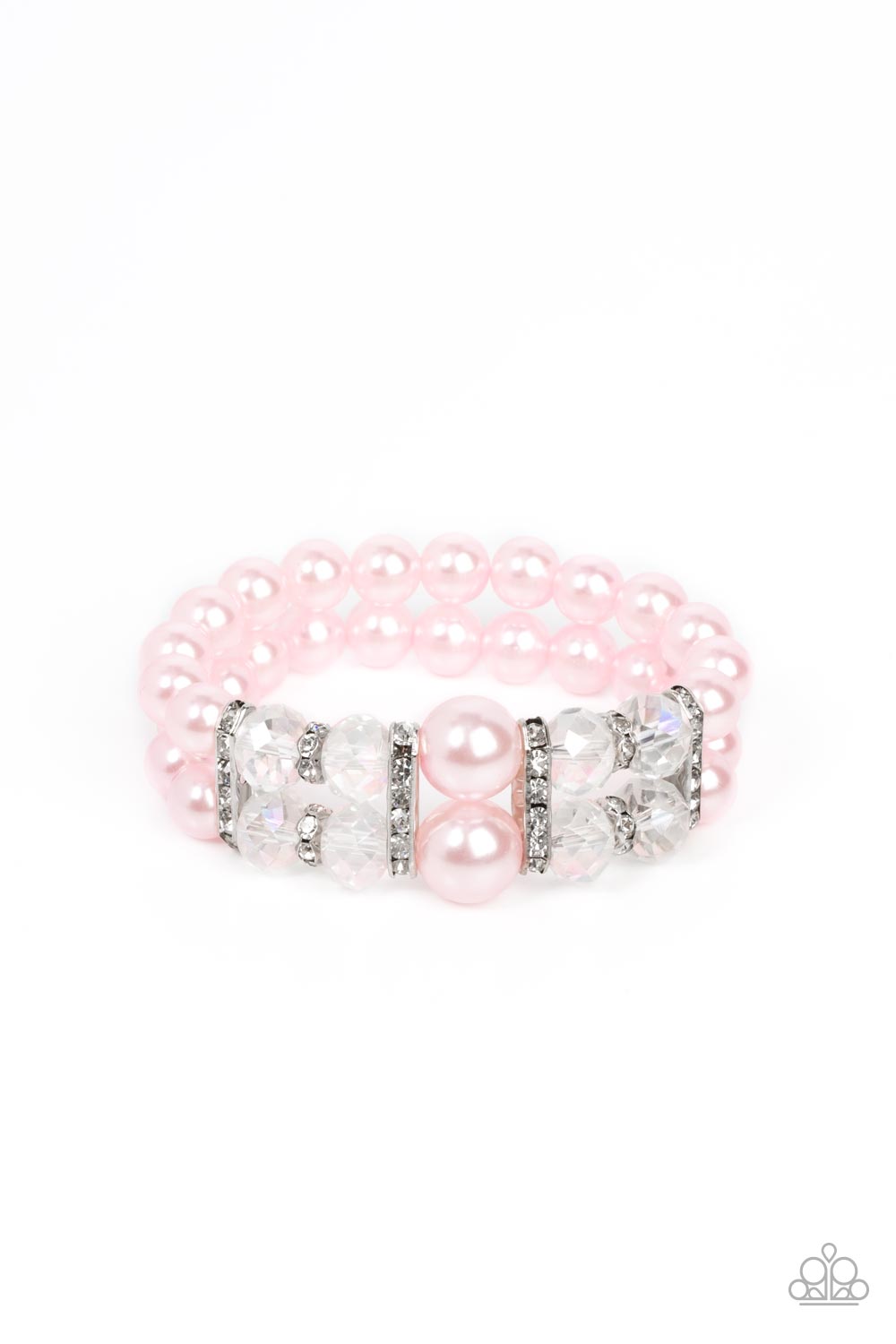 Paparazzi Bracelets - Timelessly Tea Party - Pink