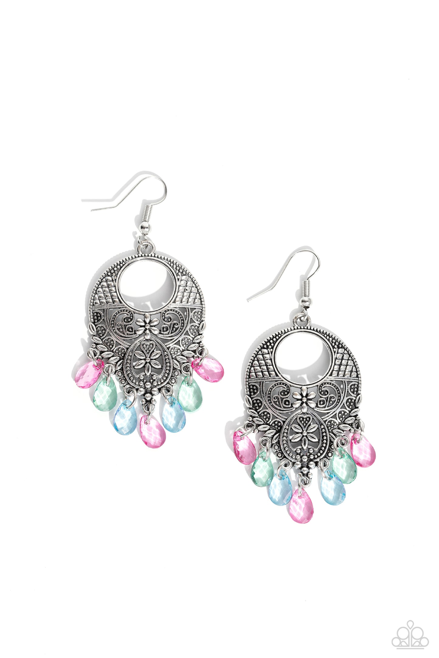 Paparazzi Earrings - Prismatically Prairie - Multi