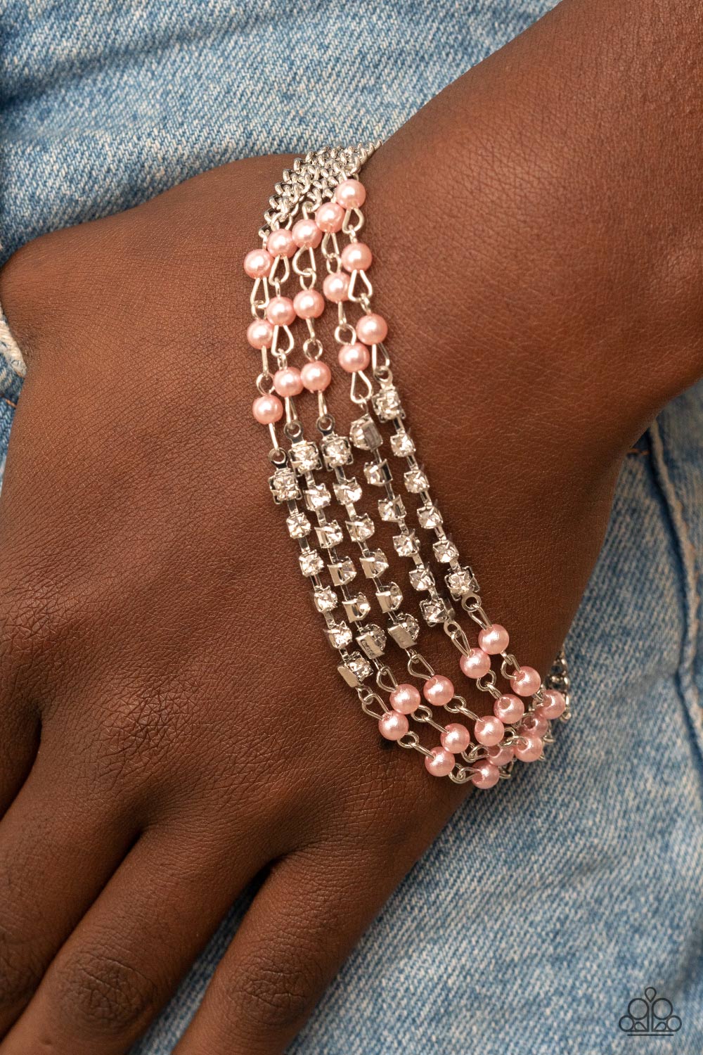 Paparazzi Bracelets - Experienced in Elegance - Pink
