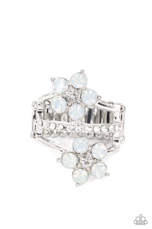 Paparazzi Rings - Precious Petals - White