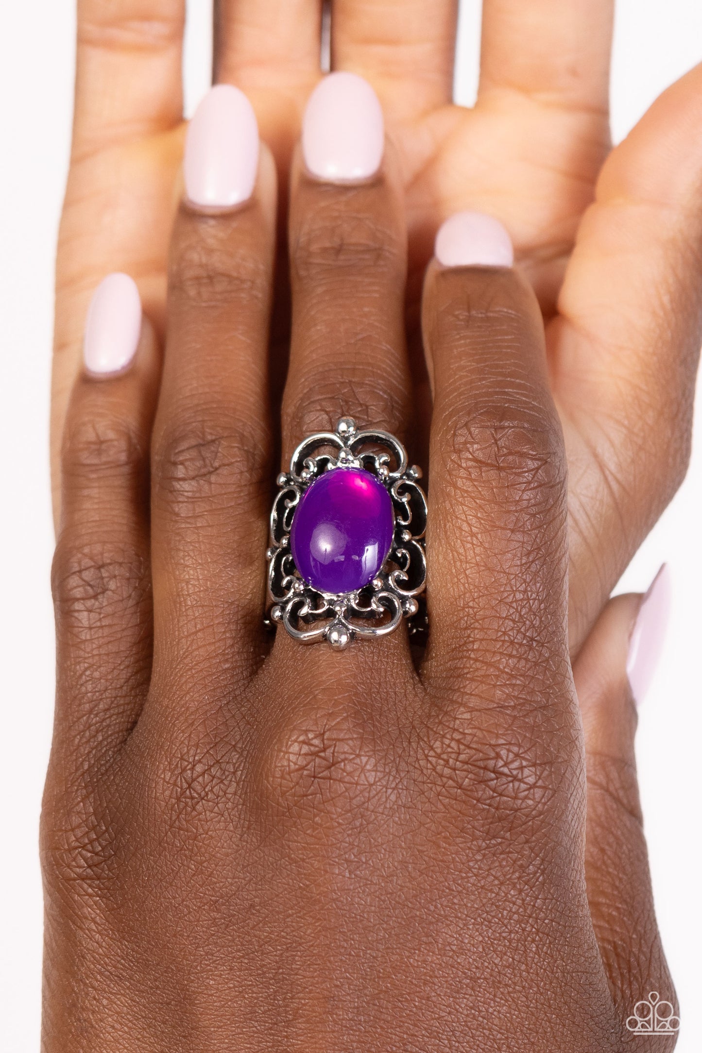 Paparazzi Rings - Happily EVERGLADE After - Purple