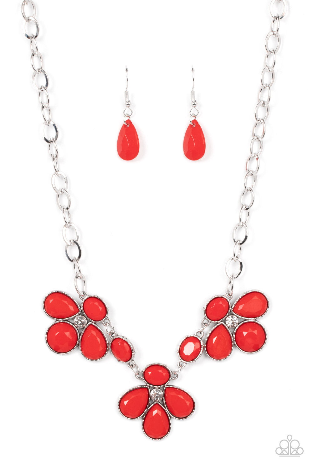 Paparazzi Necklace - Selfie-Worth - Red