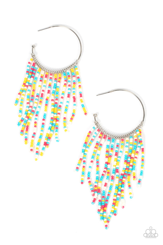 Paparazzi Earrings - Saguaro Breeze - Multi