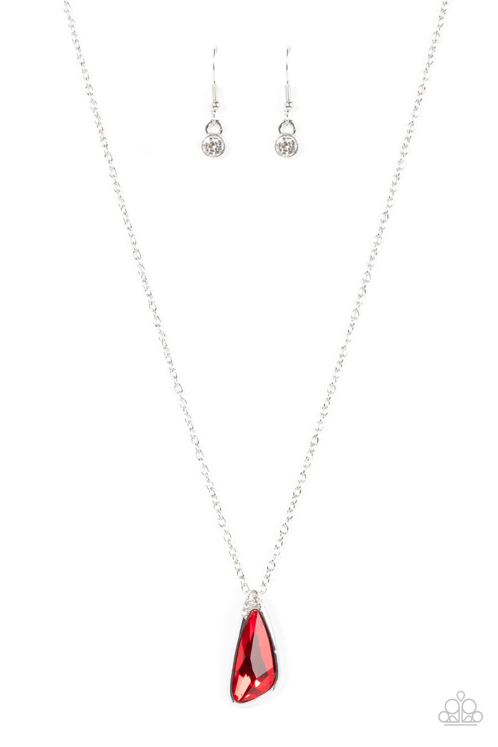 Paparazzi Necklaces - Envious Extravagance - Red