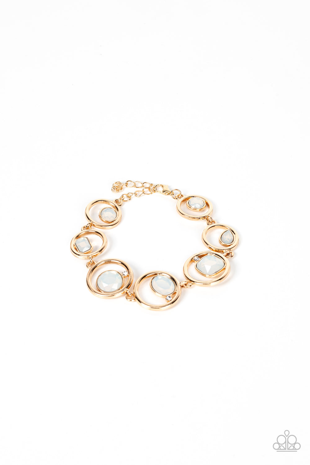 Paparazzi Bracelets - Date Night Drama - Gold