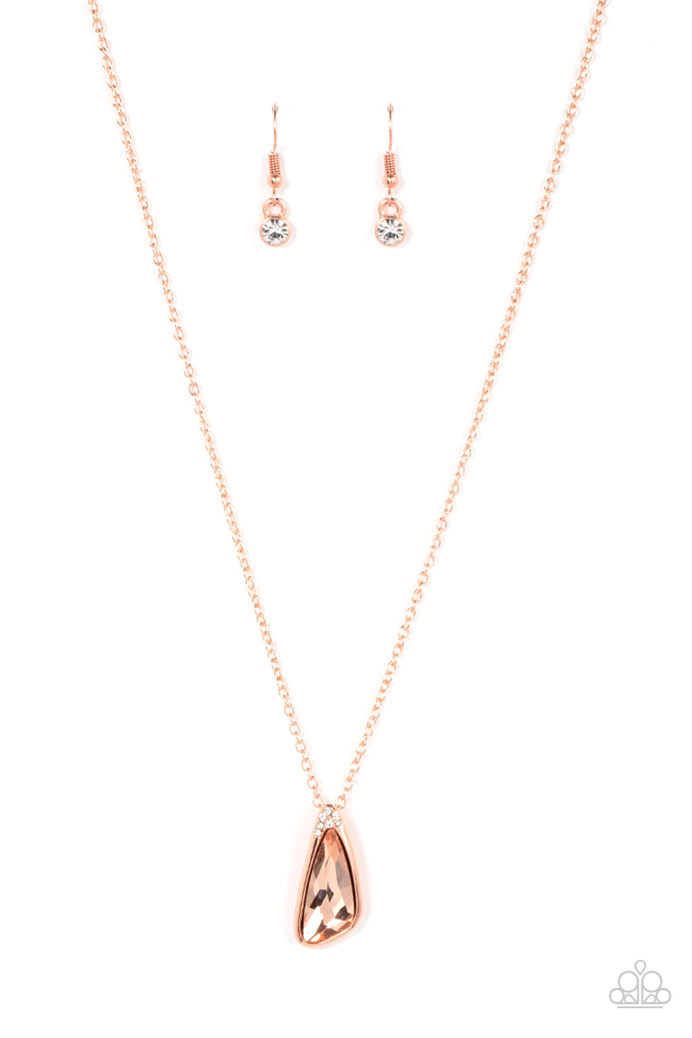 Paparazzi Necklaces - Envious Extravagance - Copper