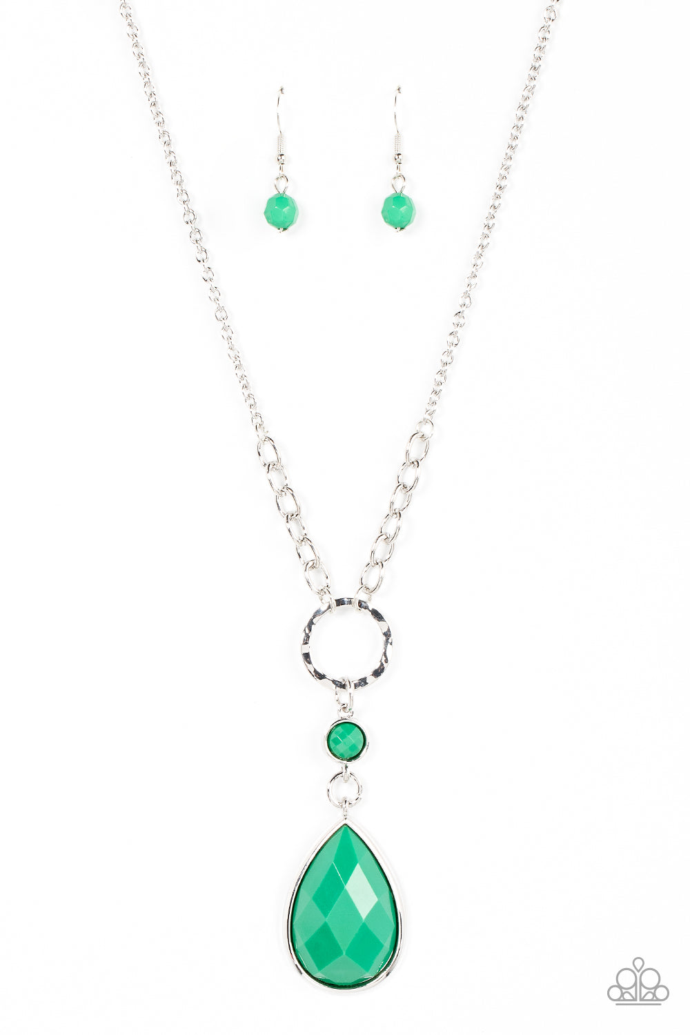 Paparazzi Necklaces - Valley Girl Glamour - Green