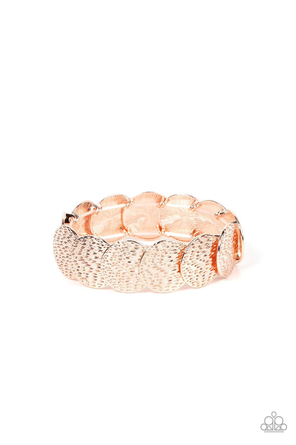 Paparazzi Bracelets - Radioactive Reflections - Rose Gold