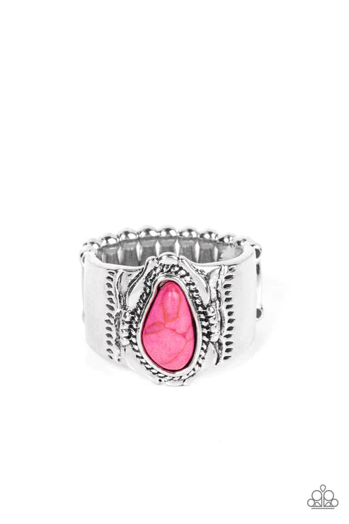 Paparazzi Rings - Moab Motif - PInk