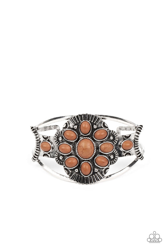 Paparazzi Bracelets - Wistfully Western - Brown