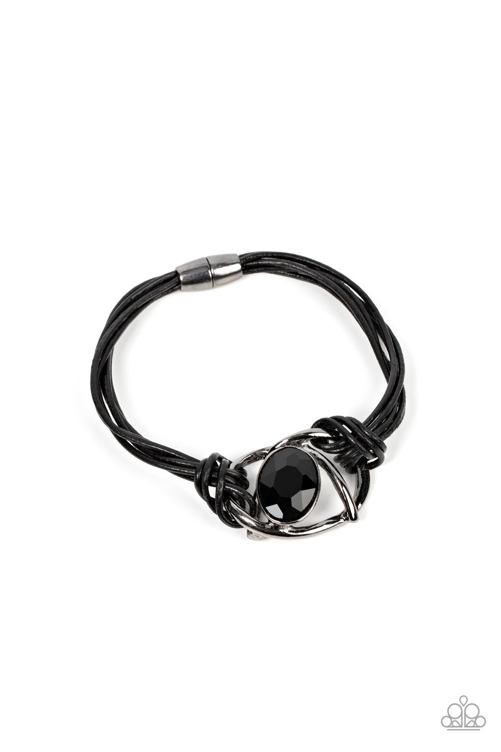 Paparazzi Bracelets - Keep Your Distance - Black