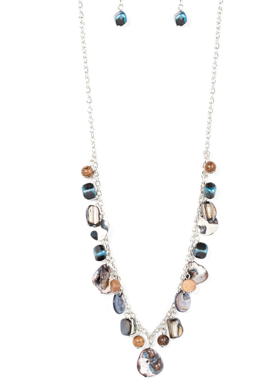 Paparazzi Necklaces - Caribbean Charisma - Blue