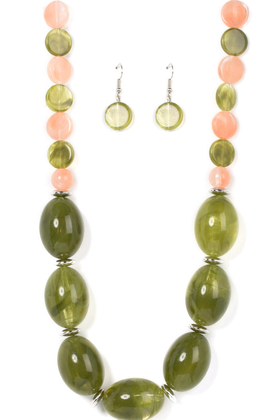 Paparazzi Necklaces - Belle of the Beach - Green