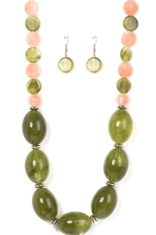 Paparazzi Necklaces - Belle of the Beach - Green