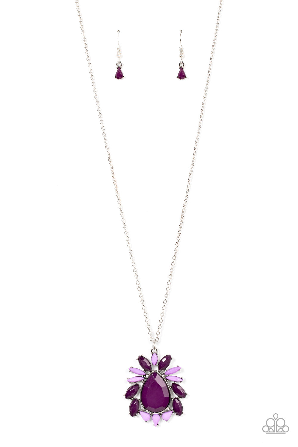 Paparazzi Necklaces - Indie Icon - Purple