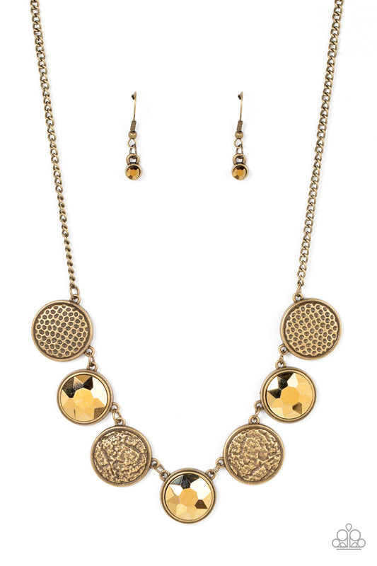 Paparazzi Necklaces - Urban Elite - Brass