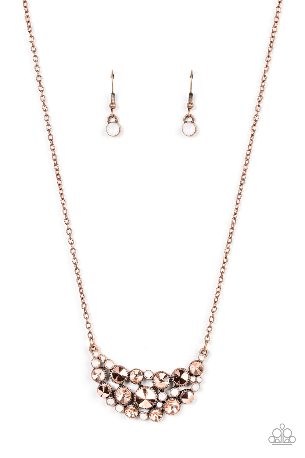Paparazzi Necklaces - Effervescently Divine - Copper