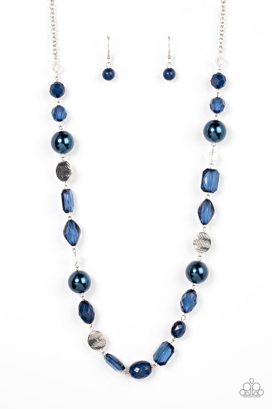 Paparazzi Necklaces - Timelessly Tailored - Blue