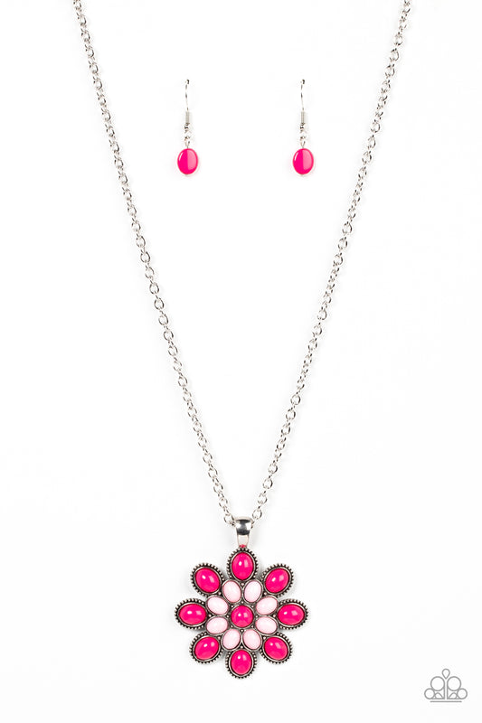 Paparazzi Necklaces - In the Meadow of Nowhere - Pink