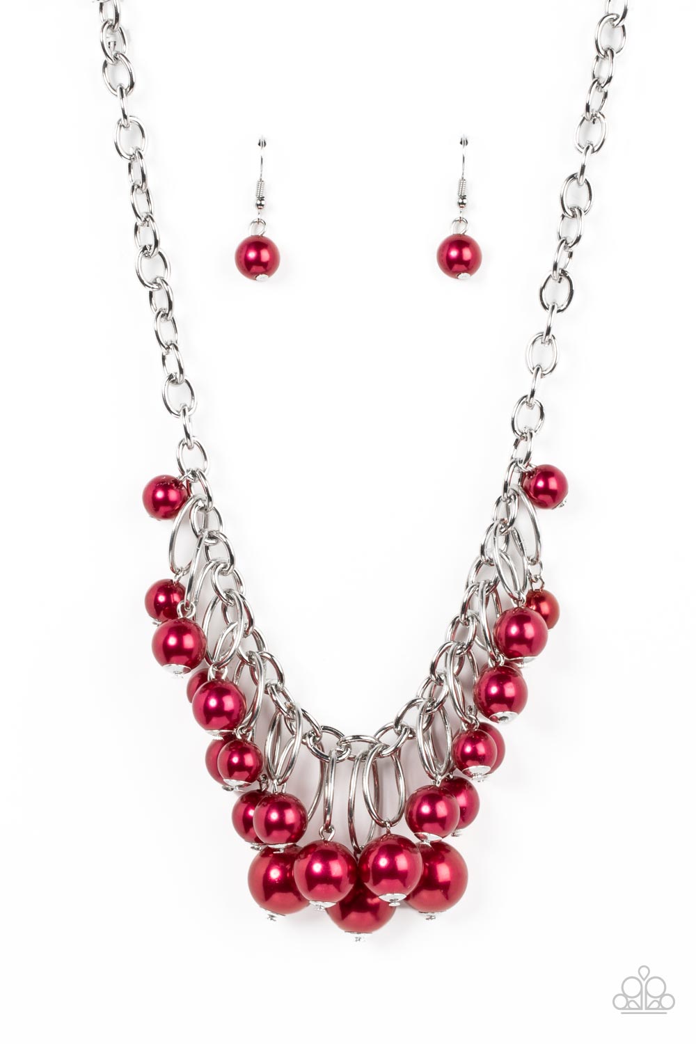 Paparazzi Necklaces - Powerhouse Pose - Red