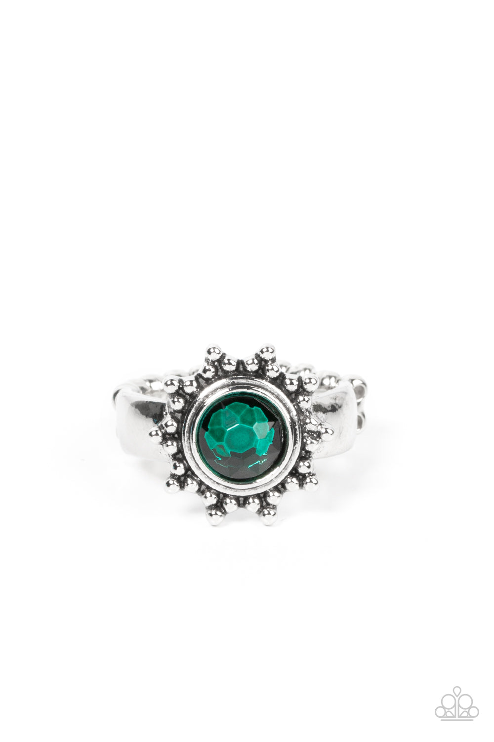 Paparazzi Rings - Expect Sunshine and Reign - Green