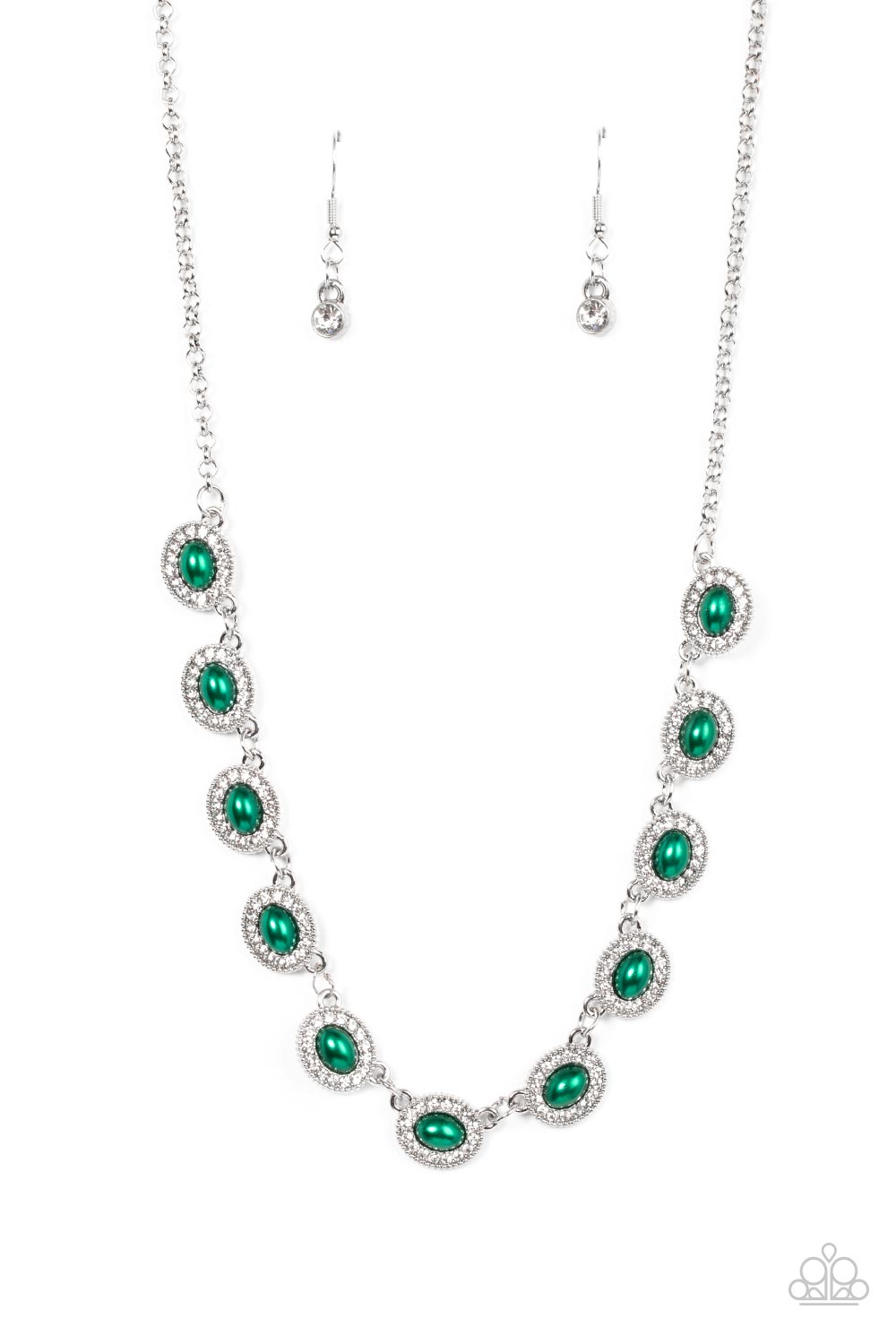Paparazzi Necklaces - Modest Masterpiece - Green