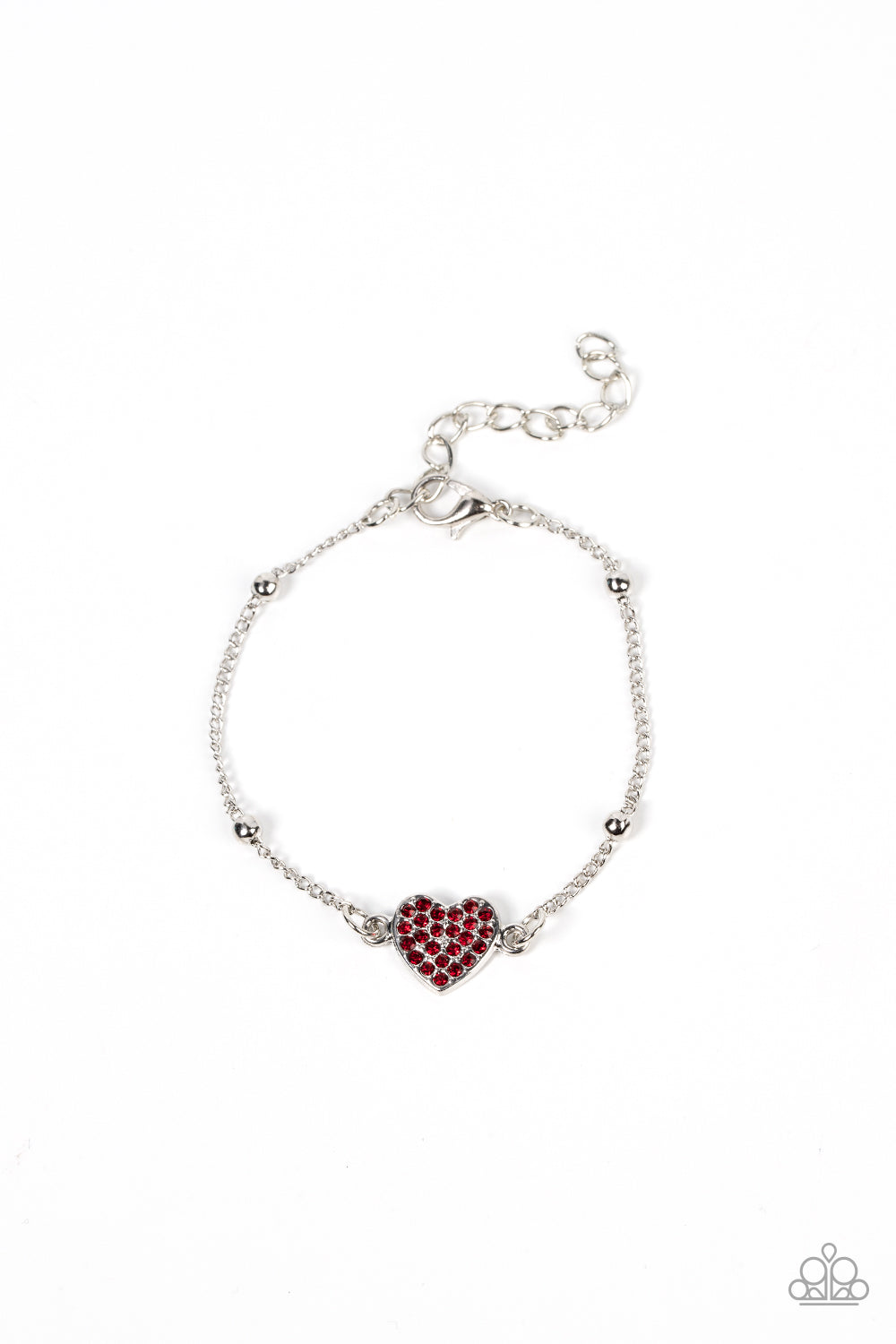 Paparazzi Bracelets - Heartachingly Adorable - Red