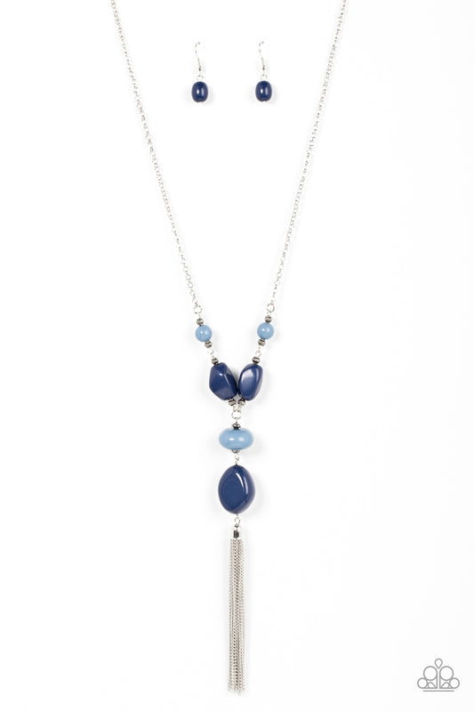 Paparazzi Necklaces - Heavenly Harmony - Blue