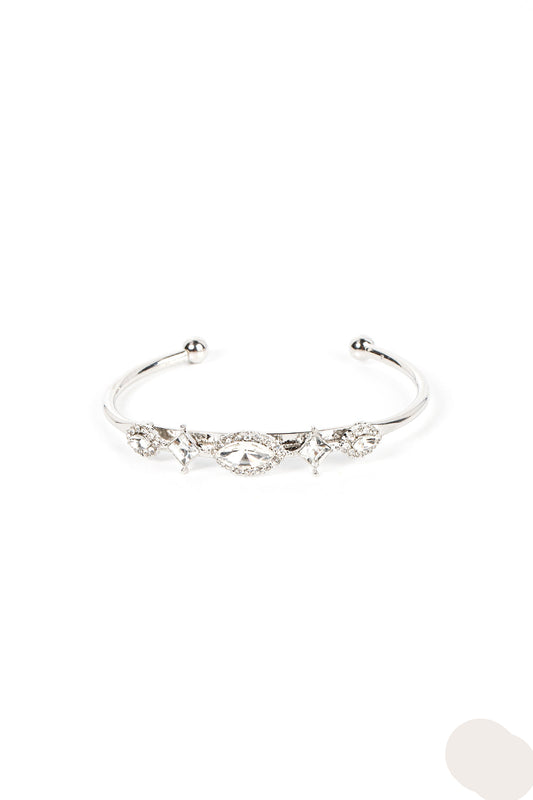 Paparazzi Bracelets - Disarming Dazzle - White