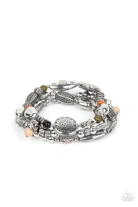 Paparazzi Bracelets - Western Quest - Multi