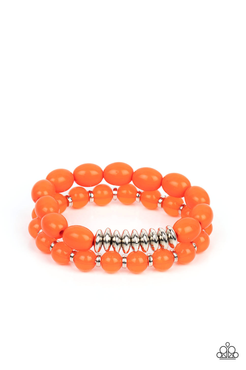 Paparazzi Bracelets - La Vida Vacation - Orange